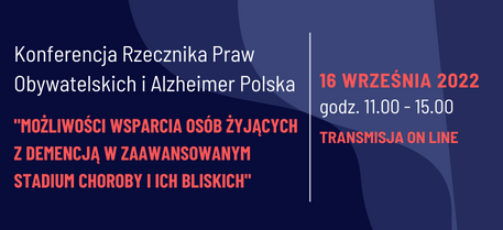 Konferencja RPO i Alzheimer Polska